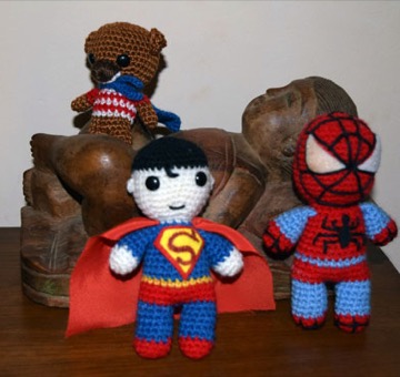 spiderman superman superted